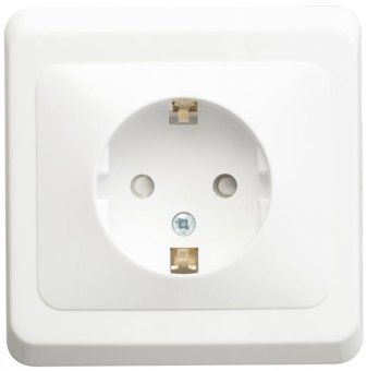 розетка 1-м сп этюд 16а ip20 250в с заземл. защ. шторки бел. se pc16-004b от магазина Штепсель и батарейка. - фото_4