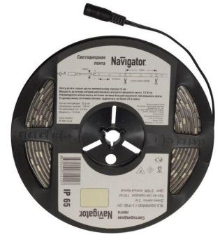 лента светодиодная 71 420 nls-5050r30-7.2 ip20 12b r5 7.2вт/м (уп.5м) navigator 71420 от магазина Штепсель и батарейка.