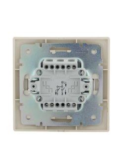 выключатель 2-кл. сп mira 10а ip20 со вставкой крем. lezard 701-0303-101 от магазина Штепсель и батарейка. - фото_4