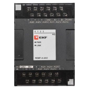 модуль аналогового вывода remf 4 pro-logic (без поверки) ekf remf-a-4ao от магазина Штепсель и батарейка. - фото_3