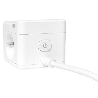 удлинитель "куб" 2х1.3м usb + 2type c с быстрой зарядкой подставкой под телефон и ночником 1кв.мм ekf uba-cub-2-fc от магазина Штепсель и батарейка. - фото_14