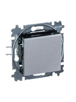 выключатель кнопочный 1-кл. сп levit ip20 серебр./дым. черн. abb 2chh599145a6070 от магазина Штепсель и батарейка. - фото_4