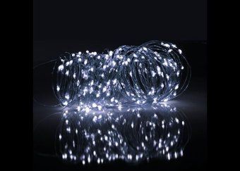 светильник светодиодный садовый slr-g03-100w нить 100led холод. бел. на солнечн. батарее фаzа 5033313 от магазина Штепсель и батарейка.