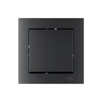 выключатель 1-кл. atlasdesign smart 10а (сх. 1) l+n с подсветкой zigbee механизм карбон se atn001013z от магазина Штепсель и батарейка. - фото_4