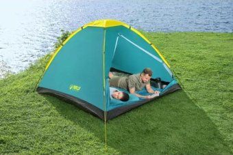 палатка 2-местная однослойная cooldome2 145х205х100см (68084) bestway 6941607311752 от магазина Штепсель и батарейка. - фото_2