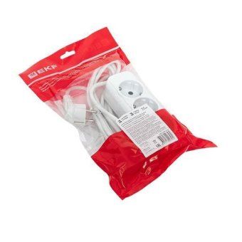 удлинитель 3х3м с заземл. 16а ip20 эксперт 3.0квт пвс 3х1 proxima ekf uba16-310-3-03 от магазина Штепсель и батарейка. - фото_5