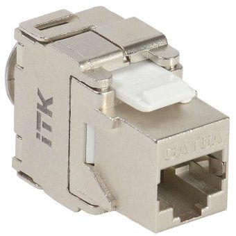 модуль keystone jack кат. 6a ftp idc dual верт. заделка itk cs1-1c6af-d2 от магазина Штепсель и батарейка. - фото_2