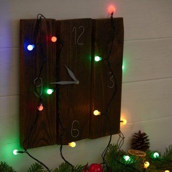 гирлянда светодиодная "цветные шарики" 2.8м 20led мультиколор 2вт ip20 neon-night 303-060 от магазина Штепсель и батарейка. - фото_4