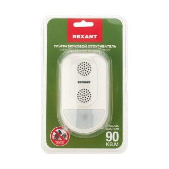 отпугиватель ультразвуковой вредителей с led индикатором (s90) rexant 71-0038 от магазина Штепсель и батарейка. - фото_5