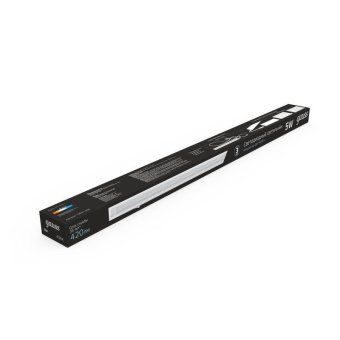 светильник светодиодный black 5вт 4000к ip20 420лм 170-264в 312х22х30мм дво линейный накладной бел. gauss 130511205 от магазина Штепсель и батарейка. - фото_6
