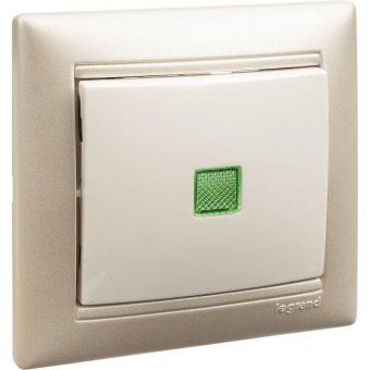 выключатель 1-кл. сп valena 10а ip31 250в с зел. индикацией механизм бел. leg 774410 от магазина Штепсель и батарейка. - фото_9