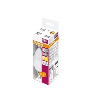 лампа светодиодная led star classic b 60 6.5w/827 6.5вт свеча матовая 3000к тепл. бел. e14 550лм 220-240в пластик. osram 4058075134171 от магазина Штепсель и батарейка. - фото_2