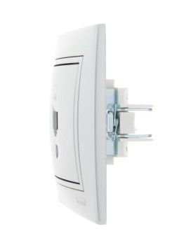 розетка компьютерная 1-м сп mira rj45 сер. метал. lezard 701-1010-139 от магазина Штепсель и батарейка.