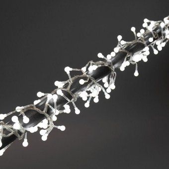 гирлянда светодиодная "мишура led" 6м 576led бел. 35вт 220-240в ip20 провод пвх прозр. neon-night 303-615 от магазина Штепсель и батарейка. - фото_10