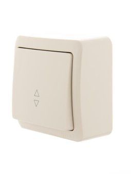 переключатель проходной 1-кл. 1п оп viola 10а ip20 крем. lezard 751-0300-105 от магазина Штепсель и батарейка. - фото_4