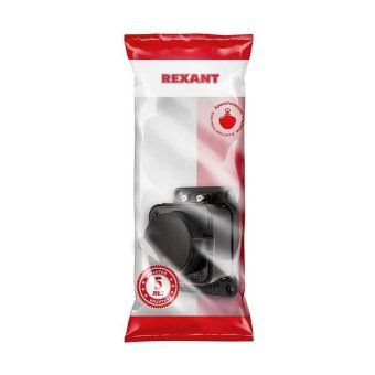 розетка штепсельная влагозащ. с/з 16а ip54 каучук rexant 111-111 от магазина Штепсель и батарейка. - фото_2