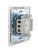 выключатель 1-кл. сп mira 10а ip20 с подсветкой с сер. вставкой бел. lezard 701-0215-111 от магазина Штепсель и батарейка. - фото_5