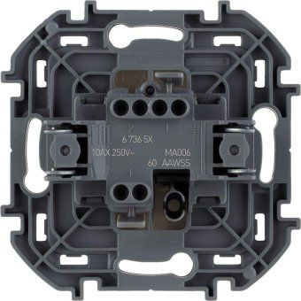переключатель 1-кл. inspiria 10а ip20 250в 10ax механизм сл. кость leg 673651 от магазина Штепсель и батарейка. - фото_2