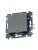 выключатель 1-кл. сп levit ip20 с подсветкой сталь/дым. черн. abb 2chh590146a6069 от магазина Штепсель и батарейка.