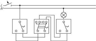 переключатель проходной 1-кл. сп 10а ip20 250в механизм син. abb 1012-0-1093 от магазина Штепсель и батарейка. - фото_2