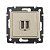 розетка usb 2-м сп valena сл. кость leg 774170 от магазина Штепсель и батарейка.