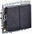 выключатель 2-кл. сп brite вс10-2-0-брч 10а механизм черн. iek br-v20-0-10-k02 от магазина Штепсель и батарейка.