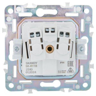 розетка 1-м skandy 16а ip44 с заземл. защ. шторки с крышкой sk-r11b беж. iek sk-r16-16-44-k10 от магазина Штепсель и батарейка. - фото_5