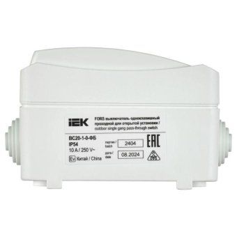 выключатель проходной 1-кл. оп форс ip54 вс20-1-0-фб бел. iek evs10-k01-10-54-dc от магазина Штепсель и батарейка. - фото_4