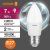лампа светодиодная led value lvclb60 7sw/840 7вт свеча матовая e27 230в 10х1 ru osram 4058075579477 от магазина Штепсель и батарейка. - фото_4