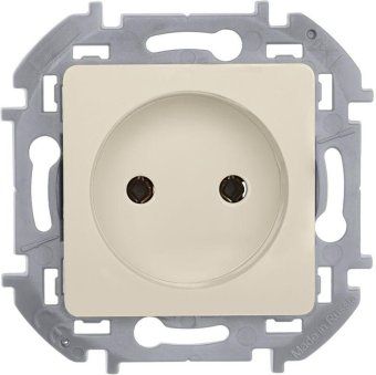розетка 1-м сп inspiria 16а ip20 250в 2p механизм сл. кость leg 673711 от магазина Штепсель и батарейка. - фото_2