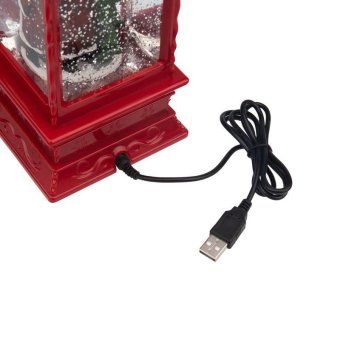 фонарь декоративный дед мороз 1led тепл. бел. 1.5вт ip20 эффект снегопада с подсветкой neon-night 501-062 от магазина Штепсель и батарейка. - фото_9