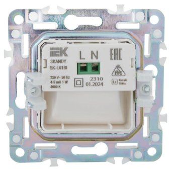 подсветка светодиодная skandy встраив. sk-l01bl черн. iek sk-fl20-k02 от магазина Штепсель и батарейка. - фото_3