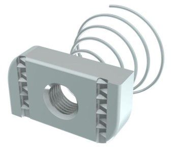 гайка-strut с конусной пруж. м10 iek cmz13-sgh-10 от магазина Штепсель и батарейка.