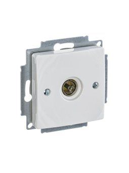 розетка телевизионная одиночная tv basic механизм альп. бел. abb 2cka001724a4276 от магазина Штепсель и батарейка. - фото_3