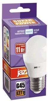 лампа светодиодная pled-sp 11вт g45 4000к нейтр. бел. e27 230в/50гц jazzway 5019362 от магазина Штепсель и батарейка. - фото_2