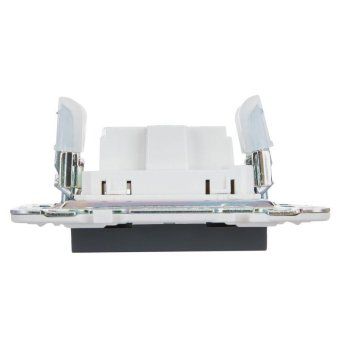 розетка skandy 10а без заземл. без защ. шторок sk-r02g графит iek sk-r10-10-k53 от магазина Штепсель и батарейка. - фото_5