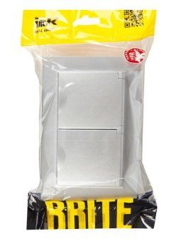розетка 2-м сп brite рсбш12-3-44-бра 16а в сборе ip44 с крышкой алюм. iek br-r26-16-44-k47-f от магазина Штепсель и батарейка. - фото_7