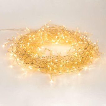 гирлянда светодиодная "твинкл лайт" 20м 160led тепл. бел. 10вт провод пвх прозр. neon-night 303-306 от магазина Штепсель и батарейка. - фото_4