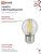 лампа светодиодная филаментная led-шар-deco шар прозрачная 15вт 230в e27 4000к 1435лм in home 4690612055985 от магазина Штепсель и батарейка. - фото_4