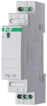 реле промежуточное pk-1p/un (монтаж на din-рейке 35мм 220в 50гц 16а перекл.) f&f ea06.001.004 от магазина Штепсель и батарейка.