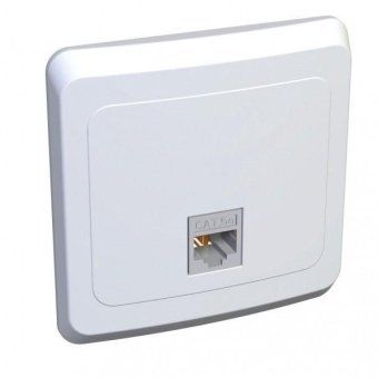 розетка компьютерная 1-м сп этюд rj45 кат.5e бел. se komc-001b от магазина Штепсель и батарейка. - фото_5