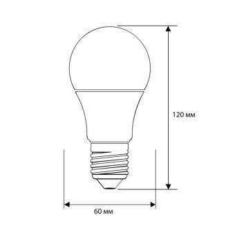 лампа светодиодная led15-a65/830/e27 15вт грушевидная 3000к тепл. бел. e27 1280лм 170-265в camelion 12196 / 12185 от магазина Штепсель и батарейка. - фото_2