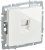 розетка компьютерная brite rj45 кат.5e рк10-брб механизм бел. iek br-k10-1-k01-pro от магазина Штепсель и батарейка.