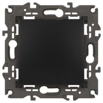 выключатель 1-кл. сп elegance 14-1101-05 10а ip20 250в 10ax механизм антрацит эра б0034212 от магазина Штепсель и батарейка.