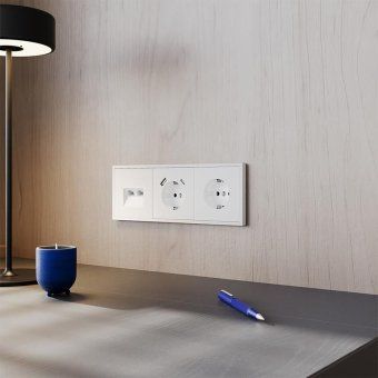 розетка компьютерная 2-м сп s70 rj45 + rj45 кат.6 механизм бел. матов. voltum vls060202 от магазина Штепсель и батарейка. - фото_7