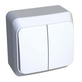 выключатель 2-кл. оп этюд 10а ip20 с подсветкой бел. se ba10-006b от магазина Штепсель и батарейка. - фото_3