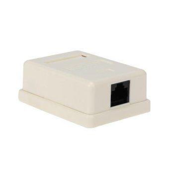 розетка компьютерная 1-м оп rj45 кат.5e utp неэкранир. бел. rexant 03-0121 от магазина Штепсель и батарейка. - фото_7