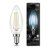 лампа светодиодная филаментная black filament 5вт свеча 4100к нейтр. бел. e14 450лм gauss 103801205 от магазина Штепсель и батарейка.