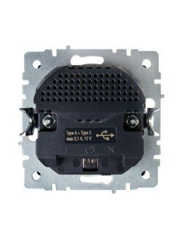 розетка brite рюш11-1-брш 16а с usb a+c 18вт с заземл. защ. шторки механизм шампань iek br-r14-16-u22-018-k37 от магазина Штепсель и батарейка. - фото_5