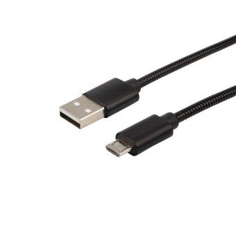 кабель usb microusb шнур в металлической оплетке серебристый rexant 18-4241 от магазина Штепсель и батарейка. - фото_4